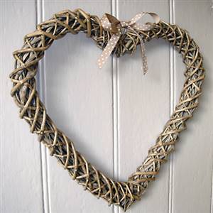 Large willow heart